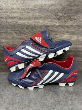Adidas Absolado PS TRX FG Soccer Cleats Womens Size 10 Blue Red 911174